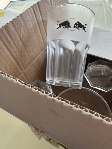 Bicchieri redbull plastica - redbull,
