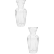  Set 2 vasi da fiori in vetro