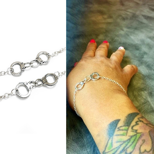 Bracciale con manette - bracciale,