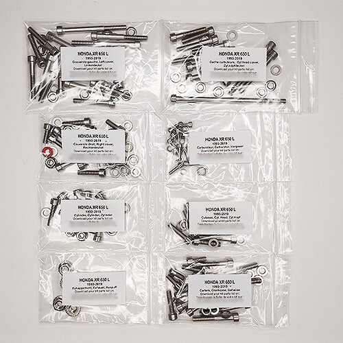 Honda 650 1993 2019 - 650, kit