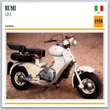 Rumi  125 E 1958 Italy Edito