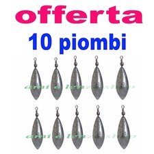 Piombi pera con girella pesca - pera,