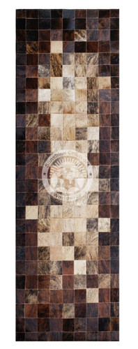 Tappeto patchwork pelle - tappeto,