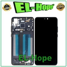 DISPLAY LCD + FRAME PER HUAWEI P20 EML L09 L09C L29 AL00 TOUCH SCREEN VETRO NERO