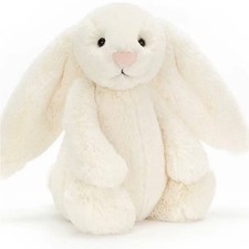 Peluche coniglietto coniglietto con imbottitura in fibra di cotone per bambini e collezionisti