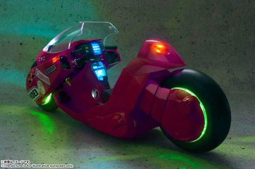 Bandai akira kaneda bike 6 - bandai, 1/6