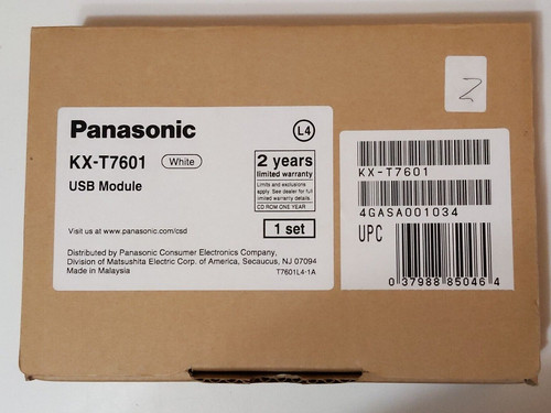 Panasonic t7601 modulo - modulo, usb