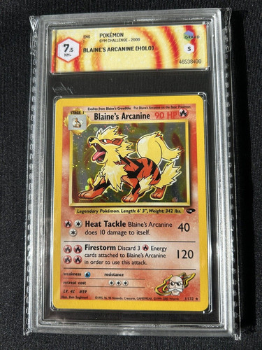 Carta pokemon blaine - carta, blaine’s