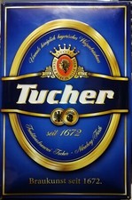 Grande Targa, grande Insegna Pubblicitaria, Pub, Brand Birra Tucher 