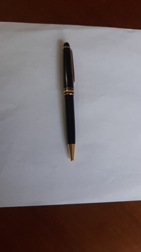 Penna sfera montblanc blu - a,