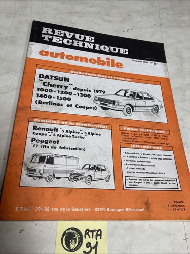 Datsun cherry 1000 1200 - 1000, 1300