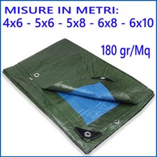 Telo telone occhiellato con occhielli per copertura piscina giardino legna pvc