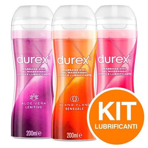 Kit durex massage gel - durex,