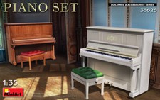 Piano set pianoforti diorama - piano,