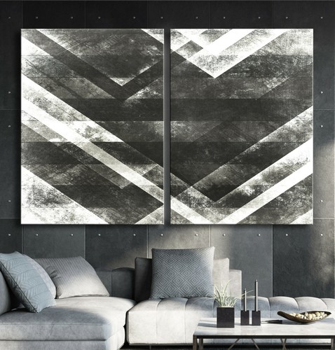 Astratto quadro tel moderno - quadro,