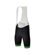 SALOPETTE SANTINI TOUR DE FRANCE LEADER A PUNTI NERO-VERDE 2XL - SAN_RE1075C322P