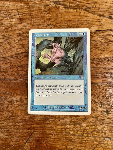 Mtg vizzerdrix settima - mtg, |