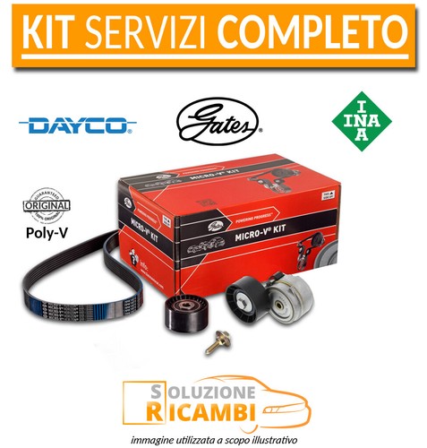 Kit cinghia servizi - kit,
