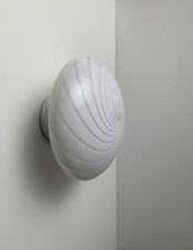 Lampada a Spirali Parete/Soffitto Vetro di Murano Incamiciato stile Venini 70s
