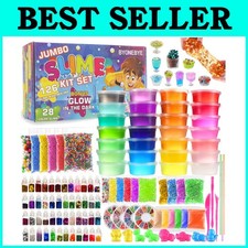 Set Slime Cristallo Colorato