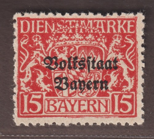 Bayern francobollo servizio - bayern, di
