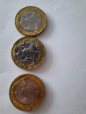 LOTTO DI Tre Monete Mille LIRE