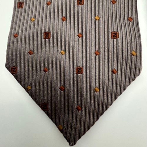 Cravatta fendi seta - in, grigia