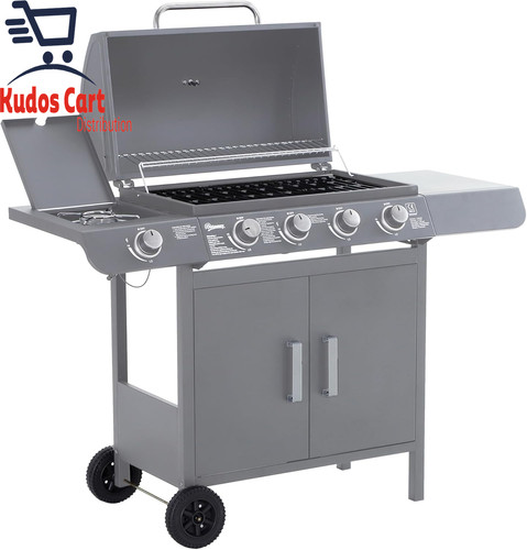 Burner gas bbq grill - 4+1,