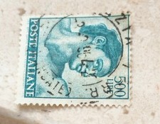 FRANCOBOLLO 500 lire (Errore