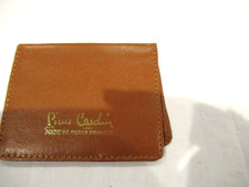 Pierre Cardin brown leather
