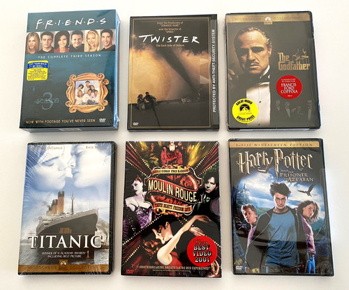 Lot sealed vintage dvd - of,