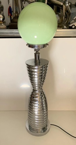 Large chrome art deco - art,