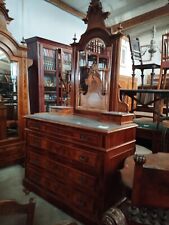 camera da letto matrimoniale Luigi Filippo in legno di noce 