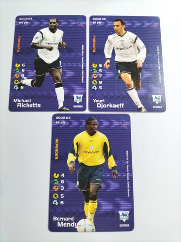 Lotto card subbuteo - 3, trading