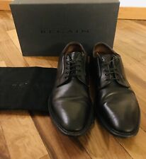 REGAIN Scarpe Uomo Derby Pelle Nere Taglia 10