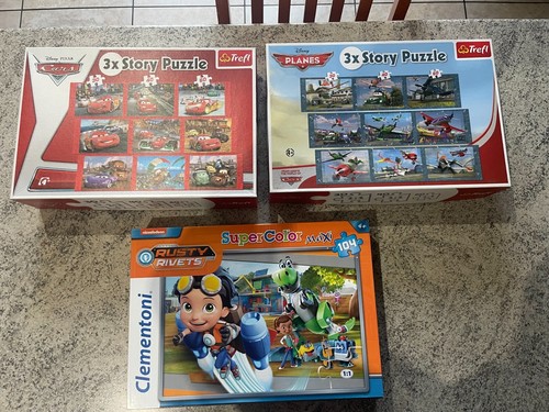 Lotto scatole puzzle usati - lotto,