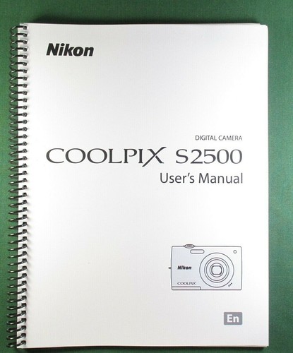 Nikon coolpix s2500 manuale - nikon,