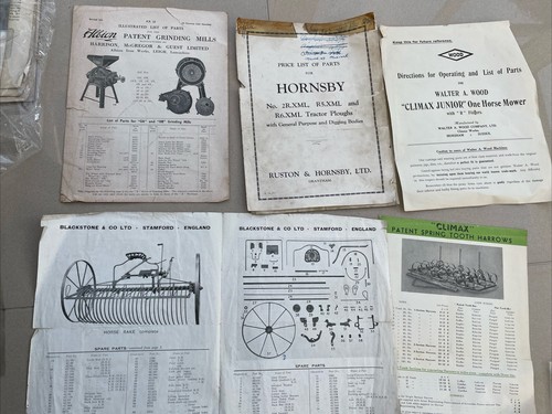 Aratro trattore hornsby 1943 - trattore,