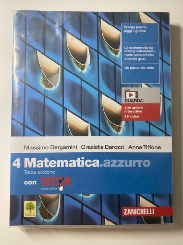 Matematica azzurro volume - , 4