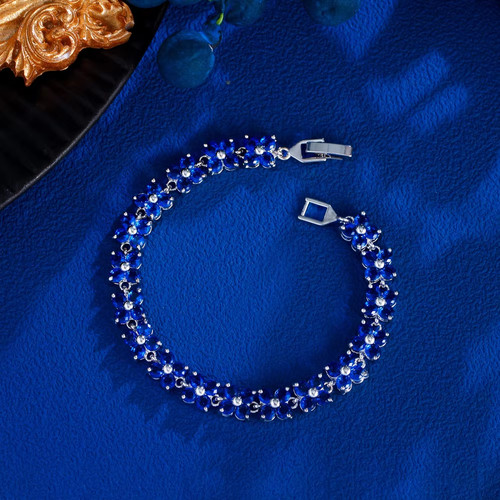 Bracciale tennis donna 15ctw - bracciale,