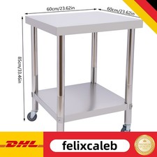 Tavolo in acciaio inox 60 x 60