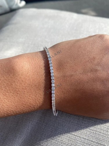 Bracciale tennis diamanti oro - diamanti,