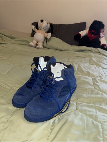 Jordan blu scamosciato - 5,
