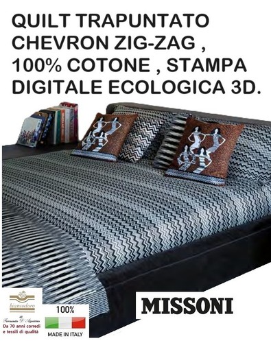 Missoni quilt copriletto - quilt,