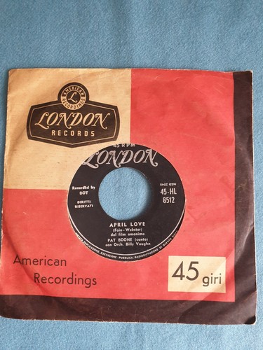 Pat boone giri vinile april - pat,