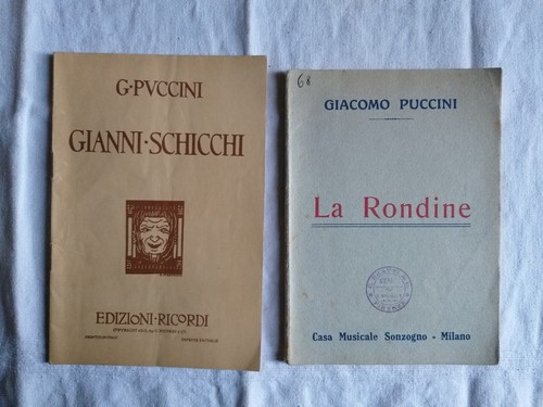 Giacomo puccini libretti - puccini,, 2