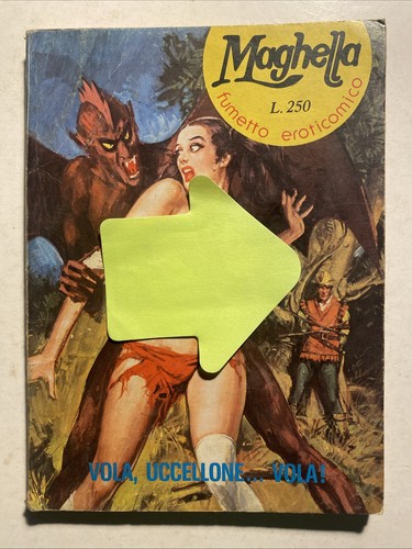 Maghella 4 fumetto - maghella, erotico