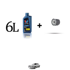 Kit filtro olio e 6L per Mazda 626 V 2.0 TDI 81kw dal 2000