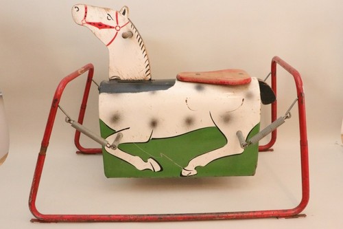 Cavallo dondolo con - cavallo, a