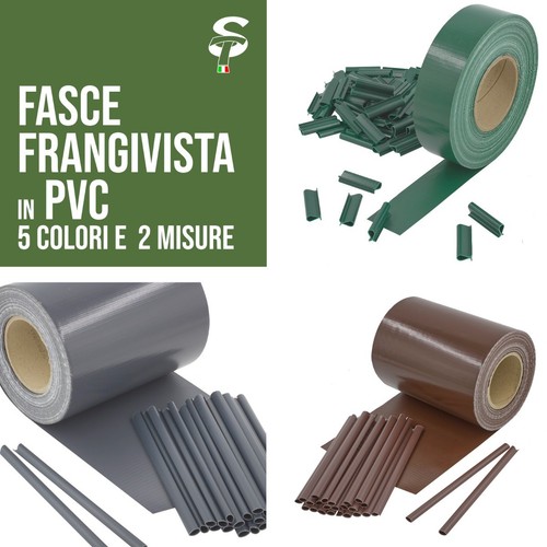 Fascia frangivista pvc - fascia, in